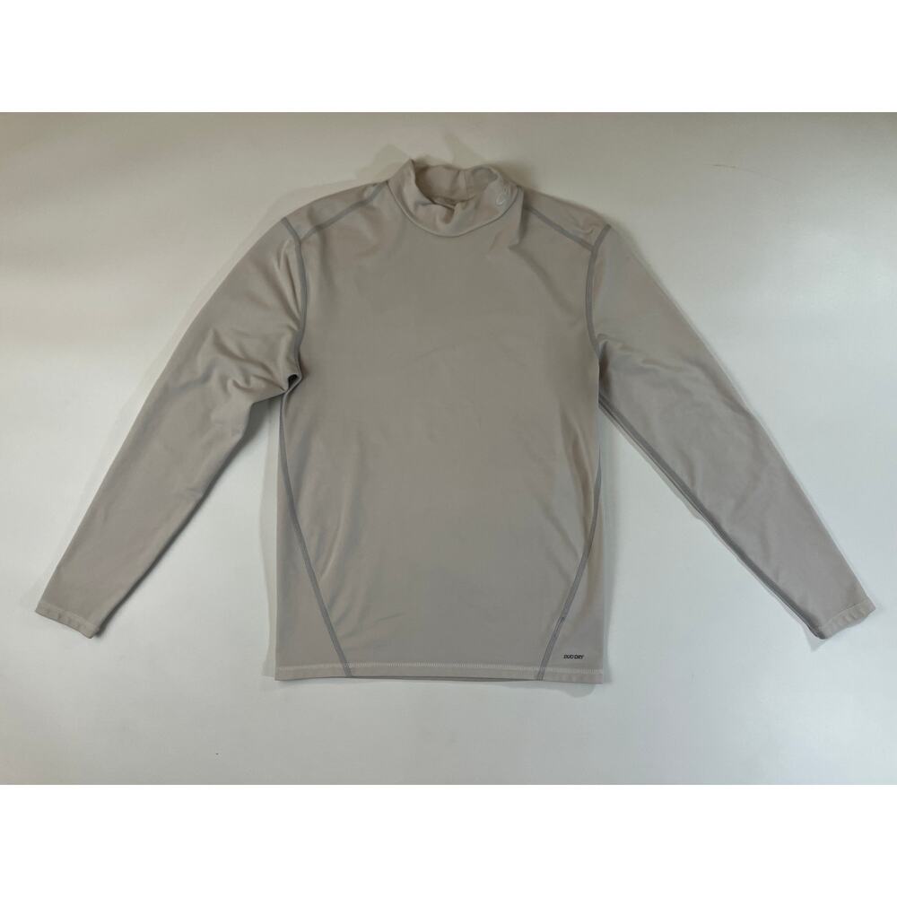 Champion Duo Dry Men's L Mock Neck Compression Long Sleeve Base Layer